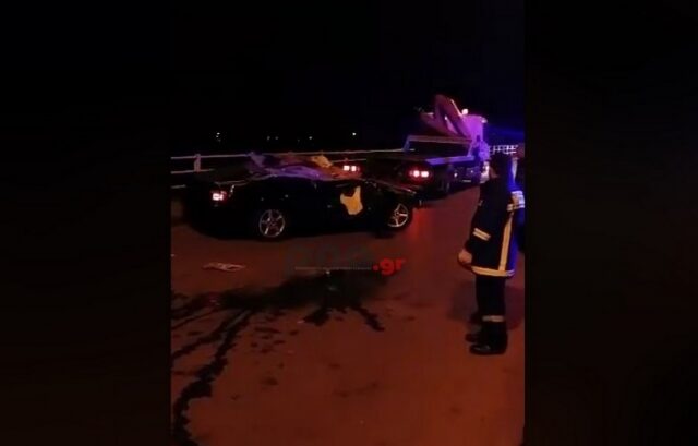 Τρίπολη: Ατύχημα στη Λεωφόρο ΟΗΕ – Τρεις τραυματίες