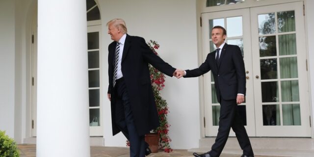 Τραμπ: Ο Μακρόν “γλείφει” την Κίνα, οι ΗΠΑ δεν κάνουν τίποτα