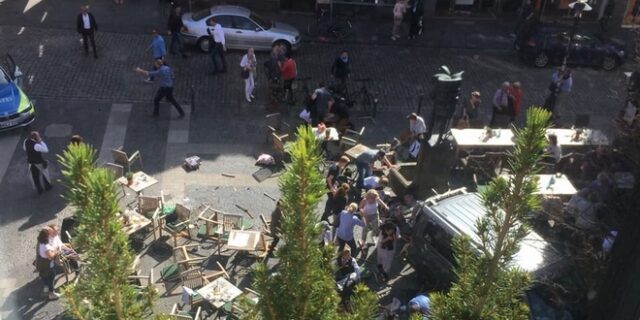 Γερμανία: Βαν έπεσε σε πεζούς στο Μύνστερ – Νεκροί και τραυματίες