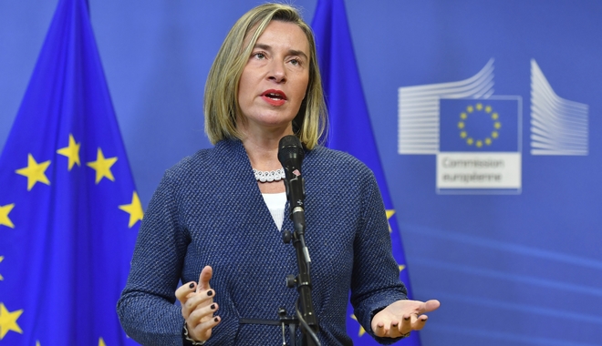 Συνάντηση Μογκερίνι – Οσμάνι: Η ΕΕ στηρίζει τις προσπάθειες για λύση του ονοματολογικού