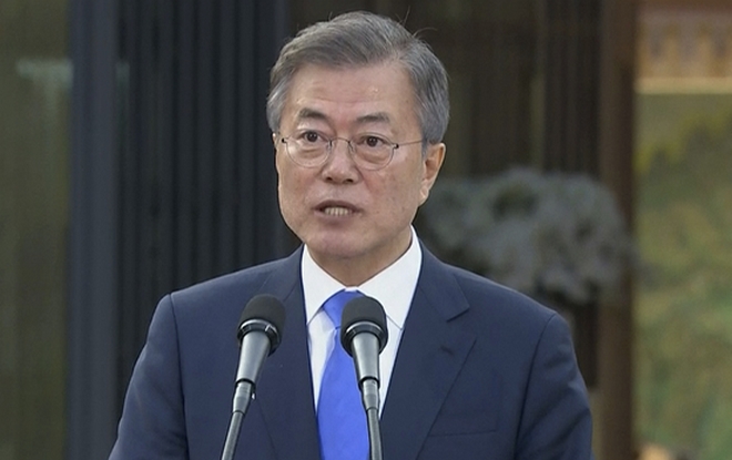 Νότια Κορέα: Ο Μουν Τζε-ιν πιστεύει ότι ο Τραμπ αξίζει το Νόμπελ ειρήνης