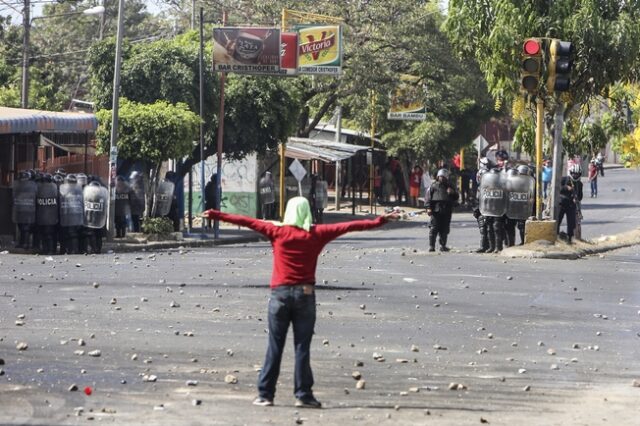 Νικαράγουα: 34 νεκροί σε έξι ημέρες διαδηλώσεων