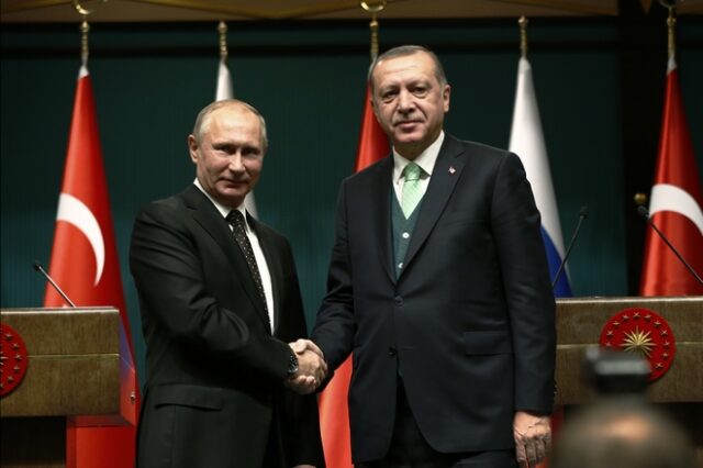 Πυρηνική ενέργεια και S-400 τα δώρα Πούτιν σε Ερντογάν