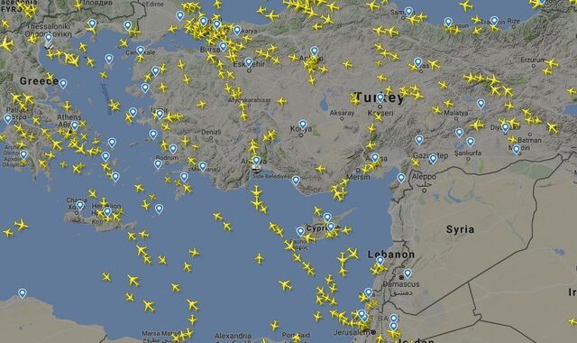 Αεροπορικές πτήσεις τέλος πάνω από τη Συρία – Γιατί δεν  πετάει ούτε ένα αεροπλάνο
