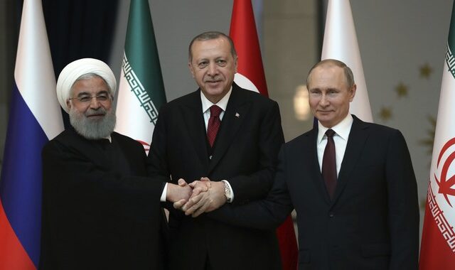 Πούτιν, Ερντογάν και Ροχανί θέλουν μια “σταθερή εκεχειρία” στη Συρία