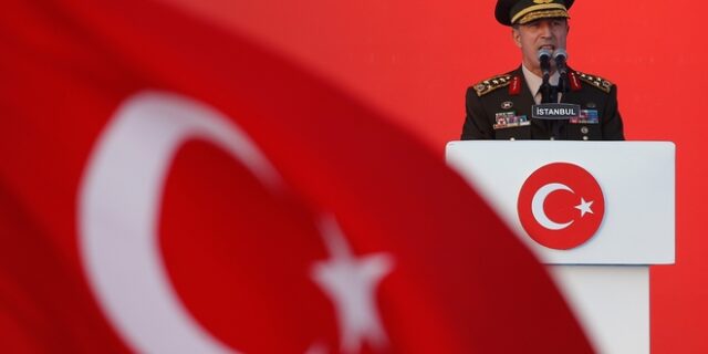 Προκλητικός ο Τούρκος αρχηγός των Ενόπλων Δυνάμεων: Θα εκπληρώσουμε κάθε καθήκον στο Αιγαίο χωρίς δισταγμό