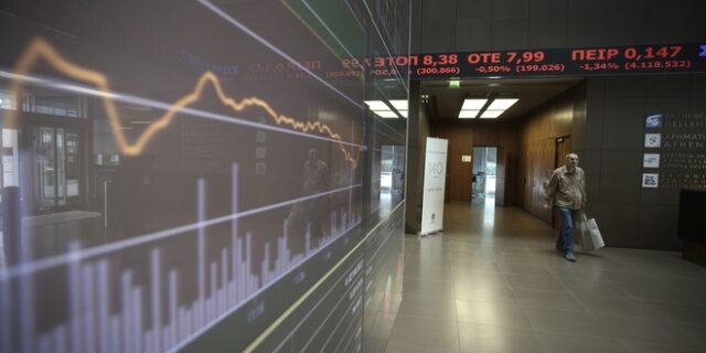 Χρηματιστήριο: Κλείσιμο με οριακή πτώση 0,06%