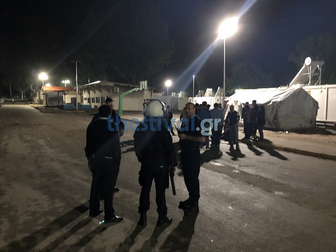 Θεσσαλονίκη: Νύχτα επεισοδίων στο κέντρο φιλοξενίας προσφύγων στα Λαγκαδίκια