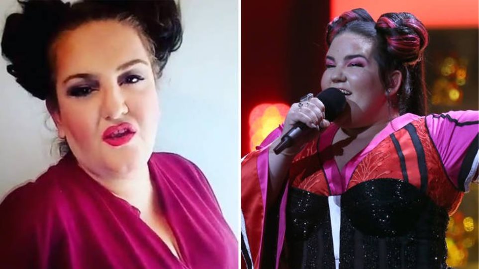 Eurovision: Η Βογιατζάκη έριξε το Instagram παριστάνοντας την Ισραηλινή Νέτα