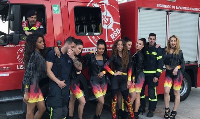Eurovision: Η Φουρέιρα ανάβει φωτιά στη Λισαβόνα και καλεί τους πυροσβέστες