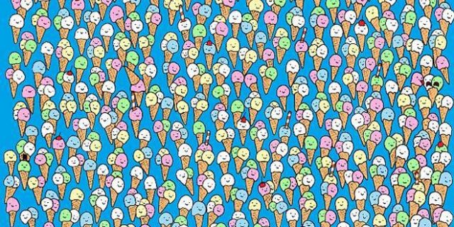 Κάνε το τεστ: Μπορείς να βρεις το γλειφιτζούρι ανάμεσα στα παγωτά;