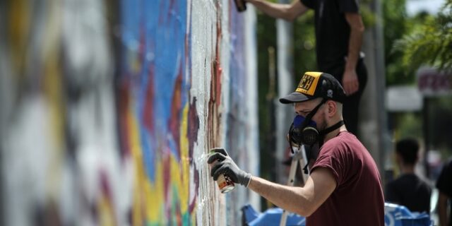 Μοναδικές φωτογραφίες από το 2ο Old School Meeting Graffiti Festival στον Άλιμο