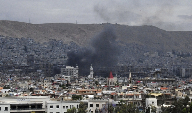 Συρία: Εκρήξεις κοντά στη Δαμασκό – Αναφορές για επίθεση με πυραύλους