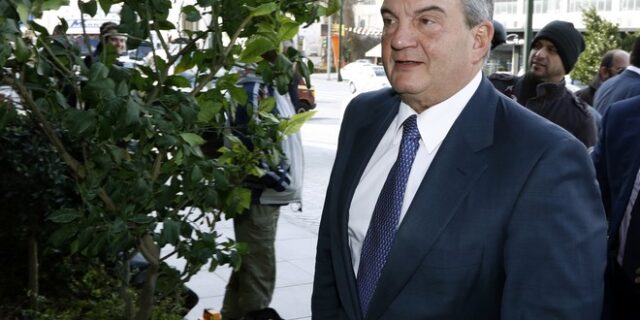 Θεσσαλονίκη: Στις εσωκομματικές της ΝΔ ψήφισε ο Κώστας Καραμανλής
