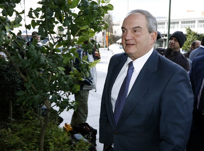 Θεσσαλονίκη: Στις εσωκομματικές της ΝΔ ψήφισε ο Κώστας Καραμανλής