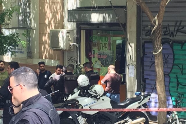 Πυροβολισμοί στο κέντρο της Αθήνας