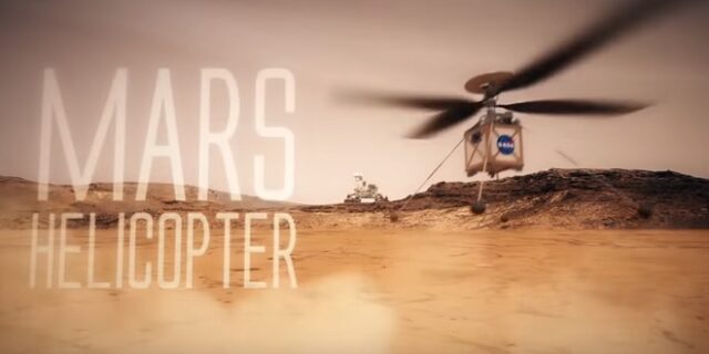 H NASA στέλνει ελικόπτερο στον Άρη