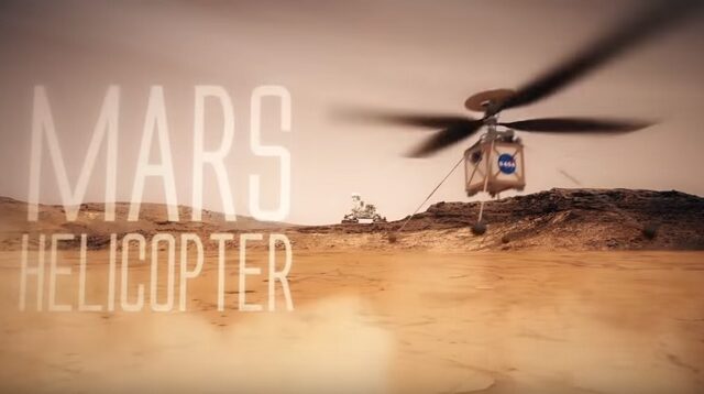 H NASA στέλνει ελικόπτερο στον Άρη