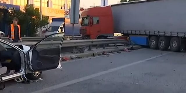 Αιφνίδιοι έλεγχοι σε φορτηγά μετά το τροχαίο δυστύχημα στον Κηφισό