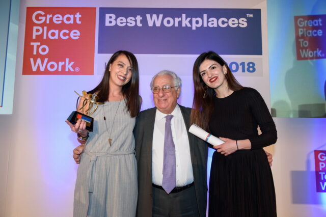 Βράβευση της  Beiersdorf Hellas στα βραβεία Best Workplaces για τρίτη συνεχή χρονιά