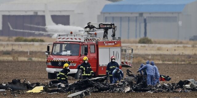 Συντριβή αεροσκάφους στην Ισπανία: Τρεις νεκροί