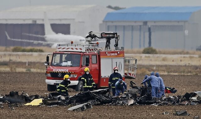 Συντριβή αεροσκάφους στην Ισπανία: Τρεις νεκροί