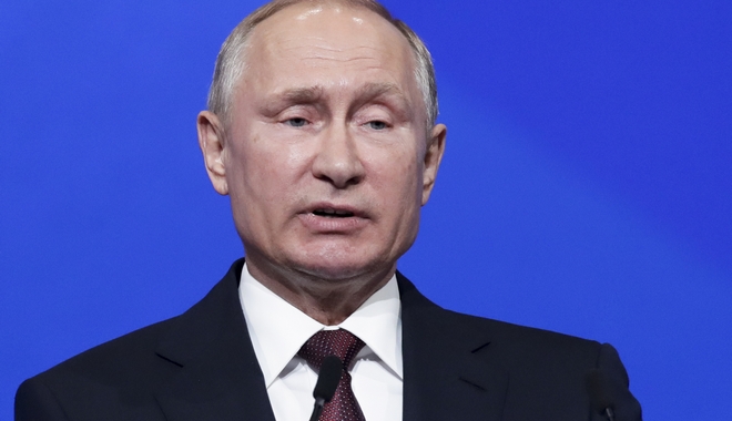 Συνάντηση Πούτιν με τον διάδοχο πρίγκιπα του Αμπού Ντάμπι