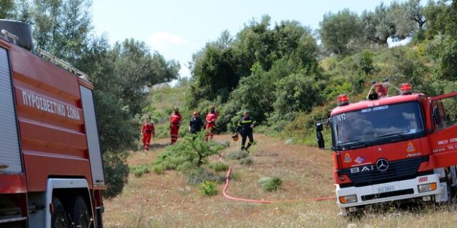 Σε εξέλιξη πυρκαγιά στο άλσος Συγγρού