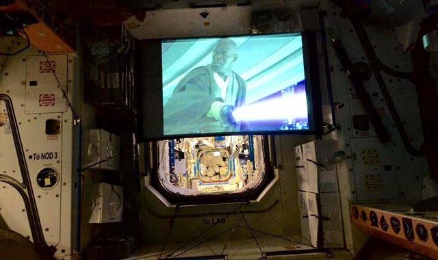 Πώς είναι να παρακολουθείς το Star Wars από το Διεθνή Διαστημικό Σταθμό