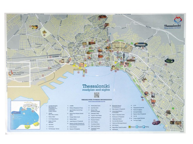 Ο νέος τουριστικός χάρτης της Θεσσαλονίκης