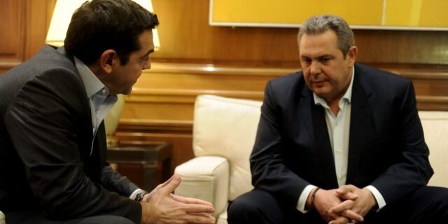 Για την επιτροπή εξοπλισμών ο Καμμένος στο Μαξίμου
