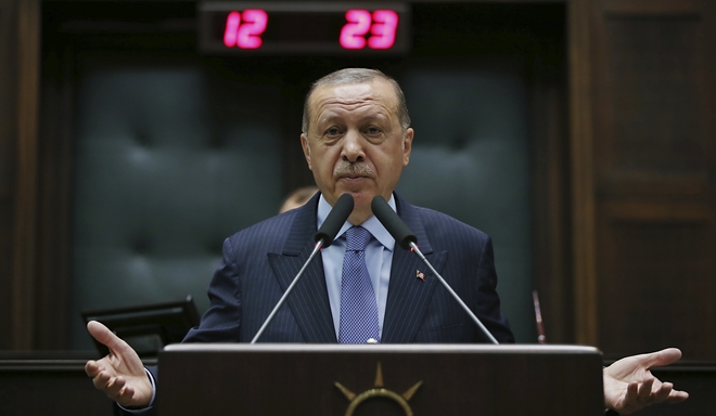 Ερντογάν: Οι ΗΠΑ δεν είναι πια διαμεσολαβητής ειρήνης στη Μέση Ανατολή