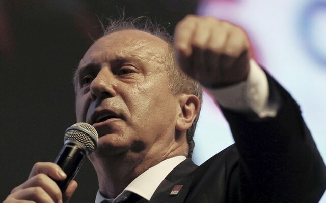 Εκλογές στη Τουρκία: Η αντιπολίτευση όρισε υποψήφιο τον Μουχαρέμ Ιντσέ