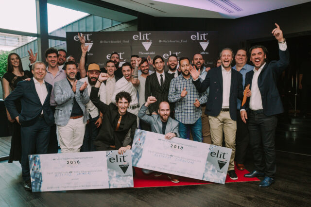 Ο Λευτέρης Σοφατζής και ο Άγγελος Μπάφας κερδίζουν στο Τελικό του Διεθνούς Κύρους Διαγωνισμού elit® art of martini 2018