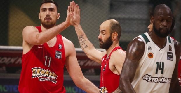 Ο Ολυμπιακός έσπασε την έδρα και το αήττητο του Παναθηναϊκού (75-65)