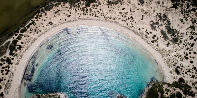 Η μαγευτική Βοϊδοκοιλιά από ψηλά – Ο τόπος που περπάτησε η Θεά Αθηνά