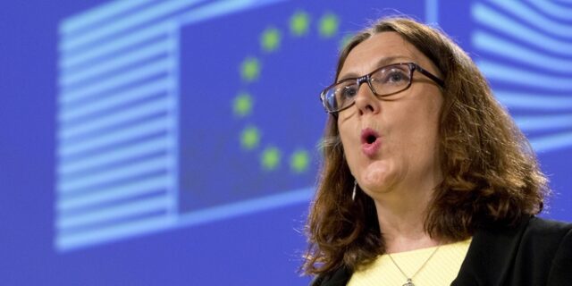 Προσφυγή της Κομισιόν στον Π.Ο.Ε. για τους δασμούς των ΗΠΑ