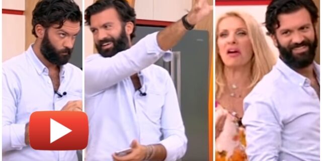 Ελένη: Του την “έφεραν” στον αέρα της εκπομπής – Απάντησε με μούντζα