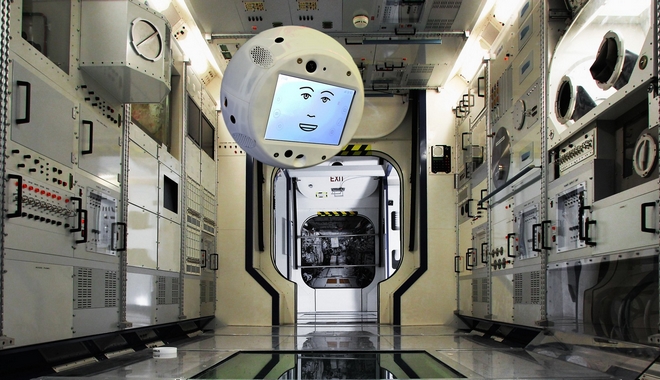 Στον Διεθνή Διαστημικό Σταθμό το Cimon, το ρομπότ με πρόσωπο καρτούν
