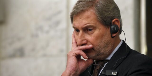 Παρέμβαση Χαν για το Σκοπιανό: Αναμένω από τον Ιβάνοφ να ακούσει τον Ζάεφ
