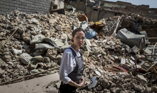 Η Αντζελίνα Τζολί στη Μοσούλη: Η χειρότερη καταστροφή που έχω δει