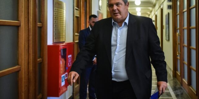 Καμμένος: Η στάση μου στο ονοματολογικό είναι ξεκάθαρη, της ΔΗ.ΣΥ όχι