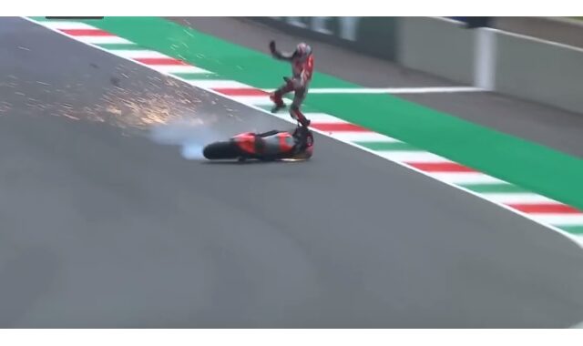 Moto GP: “Έκοψε ανάσες” ο Michele Pirro με το ατύχημα στο Mugello