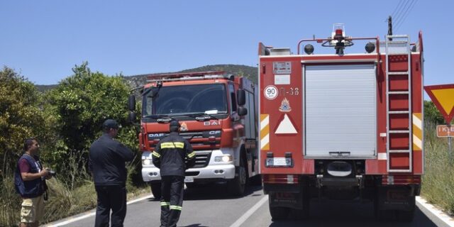 Υπό μερικό έλεγχο η πυρκαγιά στα Φαλάσαρνα