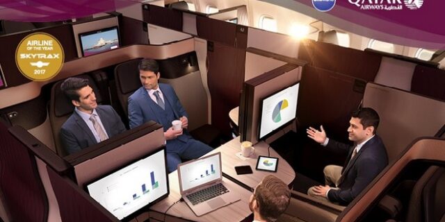 Απίστευτη αεροπορική σουίτα από την Qatar Airways