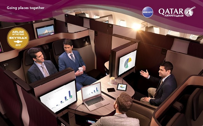Απίστευτη αεροπορική σουίτα από την Qatar Airways