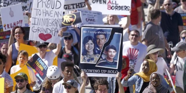 Οι Αμερικανοί λένε “όχι” στην μεταναστευτική πολιτική του Τραμπ
