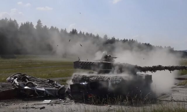 Strong Europe Tank Challenge: Άρματα μάχης ισοπεδώνουν οχήματα – Ποια χώρα νίκησε