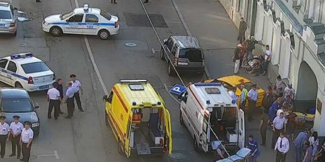 Ρωσία: Ταξί έπεσε σε πεζούς στην Μόσχα – Οκτώ τραυματίες