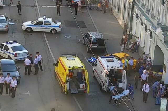 Ρωσία: Ταξί έπεσε σε πεζούς στην Μόσχα – Οκτώ τραυματίες